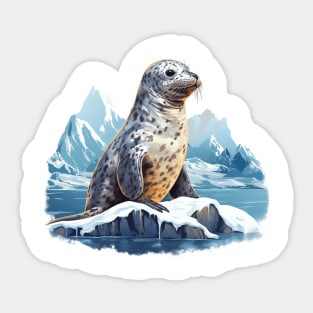 Leopard Seal Sticker